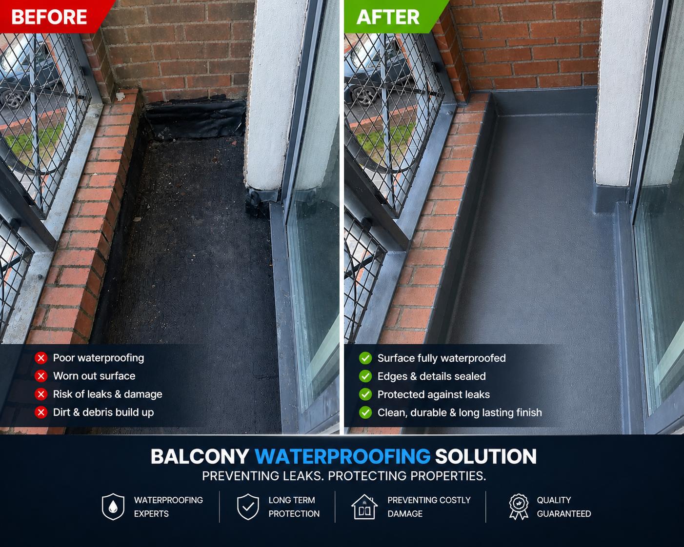 Wet Room Waterproofing Dublin before waterproofing in South Dublin